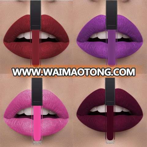 Hot Selling Don't Touch Private Label Liquid Matte Lipstick make your own brand